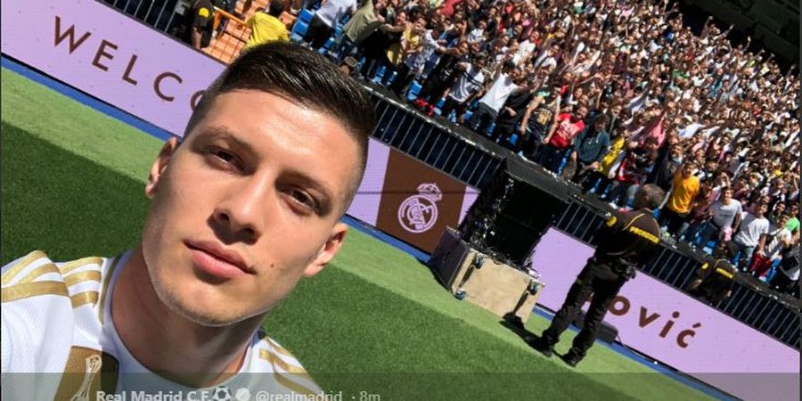 Drama Luka Jovic Tahun 2020, Langgar Aturan Karantina hingga Cedera saat Latihan di Rumah