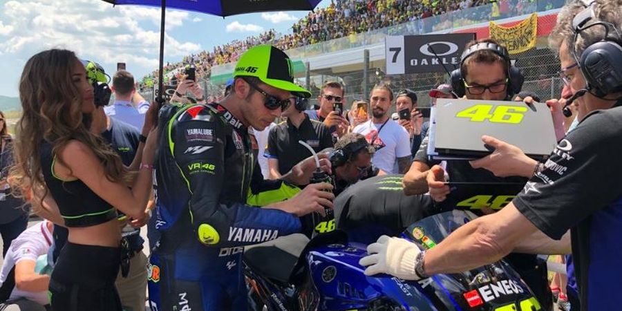 Valentino Rossi Akui Motor Yamaha Tidak Kompetitif di Mugello