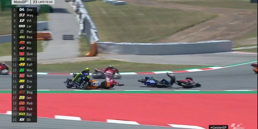 MotoGP Catalunya 2019 - Jadi Balapan Tersulit, 9 Pembalap Catat Hasil DNF