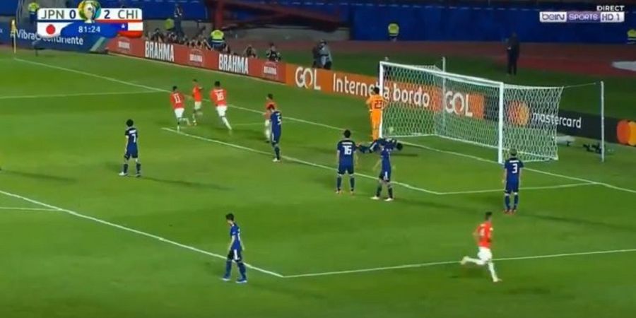 VIDEO - Memble di Man United, Alexis Sanchez Cetak Gol Buat Kiper Jepang Lemas