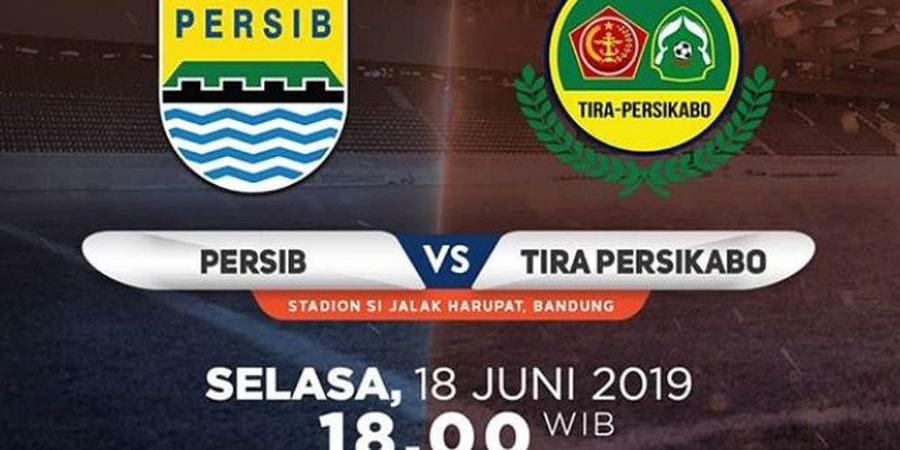 Liga 1 2019 - Persib Ditahan Imbang Tira-Persikabo di Kandang