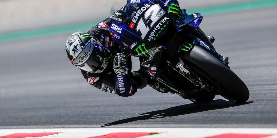 Maverick Vinales Tampil Kesetanan pada Tes MotoGP di Sirkuit Catalunya