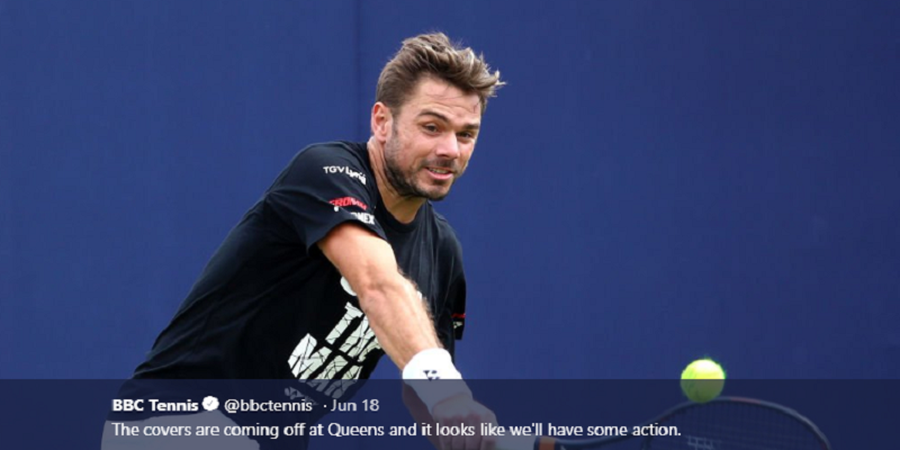Sang Rival Cedera Serius, Stan Wawrinka Tunjukkan Sikap Sportif