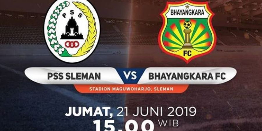 Link Live Streaming PSS Sleman Vs Bhayangkara FC, Tuan Rumah Siapkan Strategi Khusus