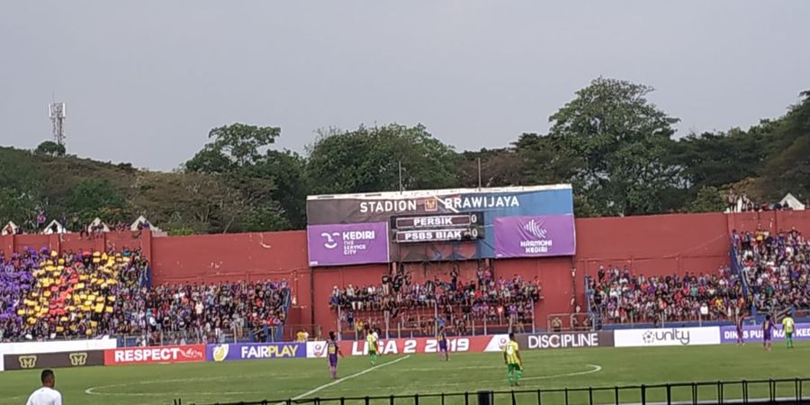 Kesederhanaan Stadion Brawijaya, Si Saksi Bisu Kejayaan Persik Kediri