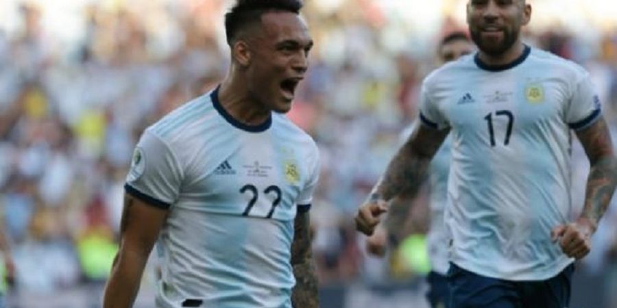 VIDEO - Gol Backheel Lautaro Martinez Berawal dari Umpan Pisang Lionel Messi