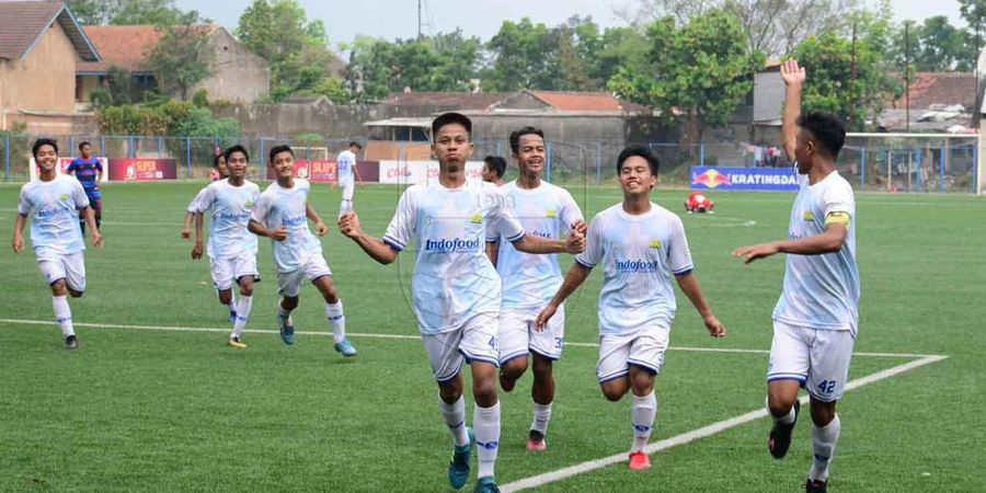 Seniornya Tumbang, Persib Bandung U-18 Justru Teruskan Tren Kemenangan