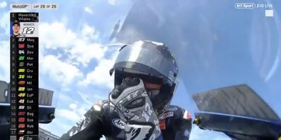 Hasil MotoGP Belanda - Maverick Vinales Hapus Duka Yamaha di MotoGP 2019