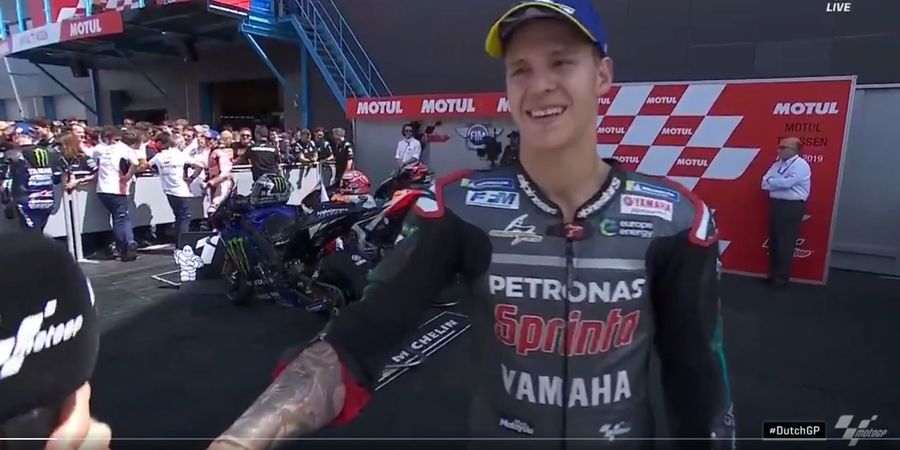 MotoGP Belanda 2019 - Indikasi Bahwa Fabio Quartararo Tidak 100 Persen di Assen