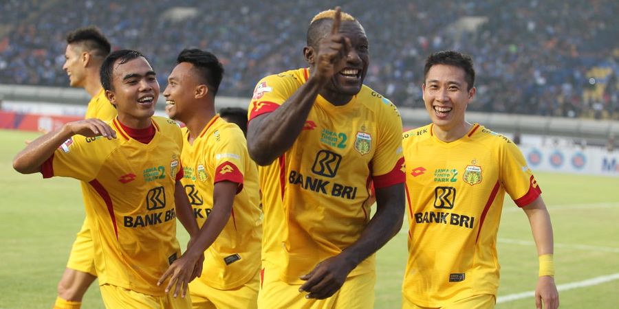 Alasan Dzumafo Lakukan Selebrasi Meski Mantan Pemain Persib Bandung