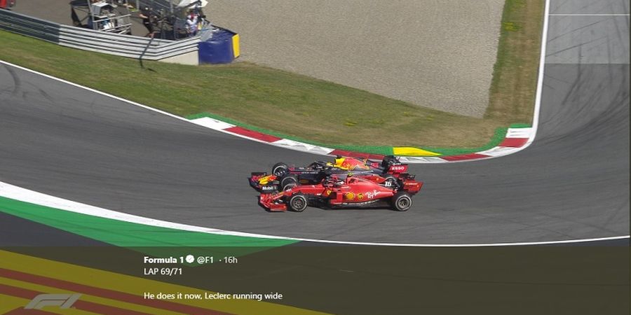 Soal Insiden Leclerc-Verstappen, Ferrari Terima Nasib meski Tak Setuju