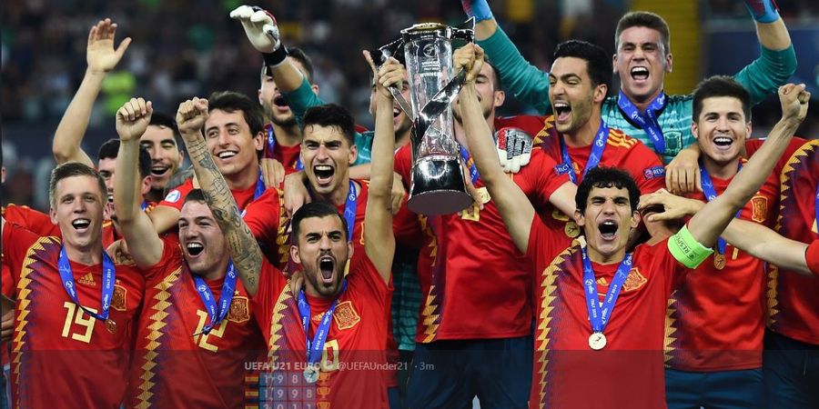 Timnas Spanyol Juara Euro U-21 dengan Gol Kece Pemain Incaran Real Madrid