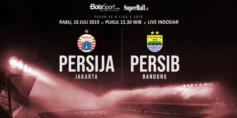 Link Live Streaming Persija Vs Persib - Duel Dua Tim yang Belum Stabil