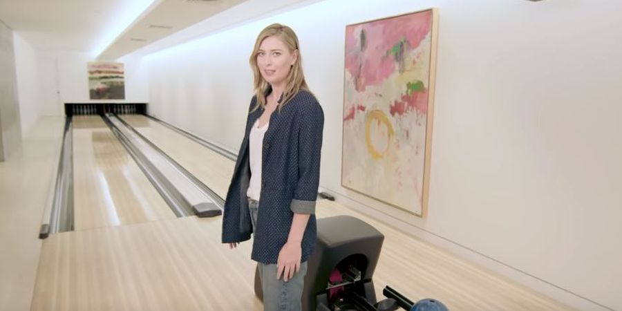 Kuy, Kita Lirik Rumah Ala Jepang Petenis Cantik Maria Sharapova! Ada Lintasan Bolingnya, Loh...