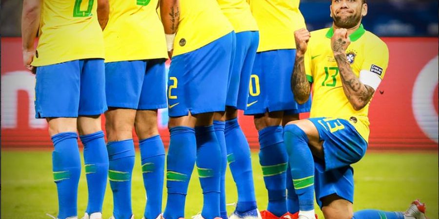 Tua-tua Keladi, Dani Alves Punya Catatan Keren di Copa America 2019