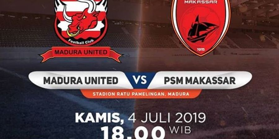 Link Live Streaming Madura United Vs PSM Makassar, Bayu Gatra Jadi Sorotan