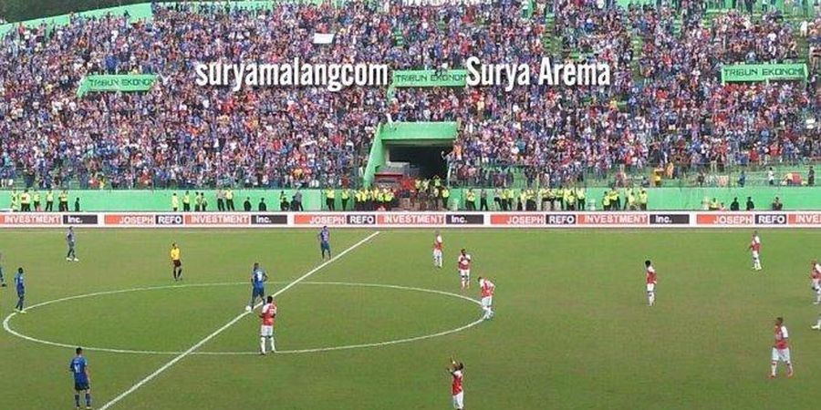 Arema FC Kontra Persipura, Tuan Rumah Unggul di Babak Pertama