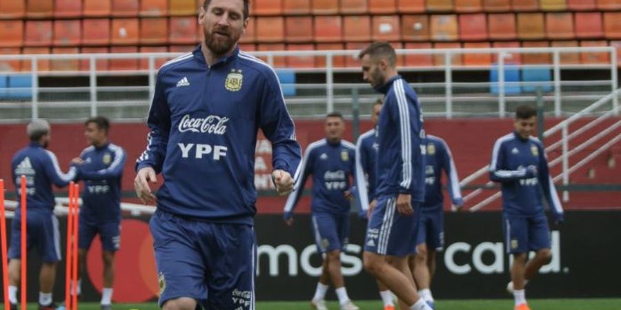 Susunan Pemain Argentina Vs Cile - Messi Punya Rekan Baru di Lini Depan