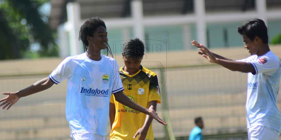 Sumbang Gol untuk Persib U-16, Pemain Berdarah Liberia Ingat Orang Tua