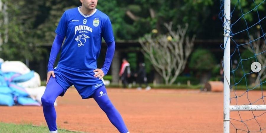 Pelatih Persib Tetapkan Posisi Esteban Vizcarra Versus Kalteng Putra