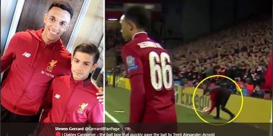 Ingat Ball Boy yang Jadi Pahlawan Liverpool Saat Bungkam Barcelona? Kini Jadi Aset Masa Depan The Reds