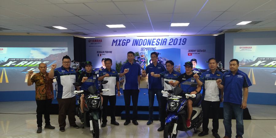 Bareng MXGP of Asia Semarang 2019, Yamaha Luncurkan X-ride Warna dan Grafis Baru