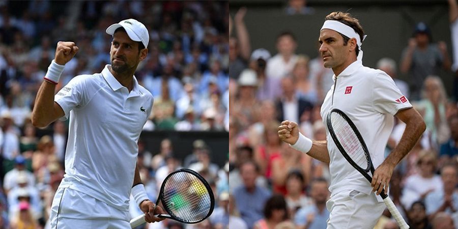 Preview Final Wimbledon 2019 - Novak Djokovic dan Roger Federer Sajikan Laga Ideal