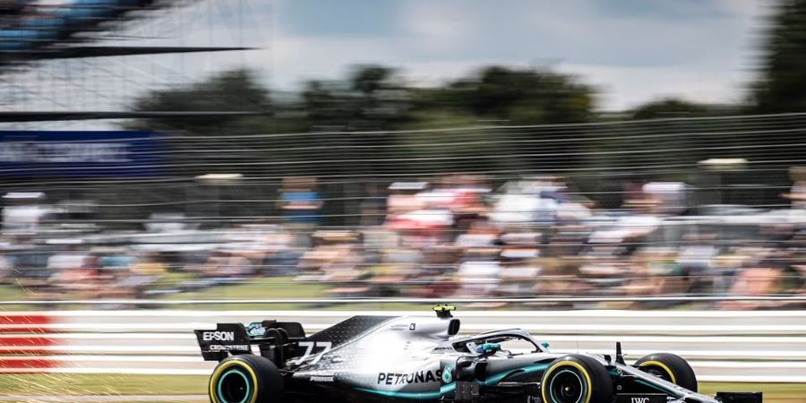 Hamilton Akui Bottas Tampil Tenang pada Hari Pertama F1 Inggris 2019