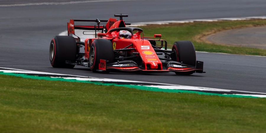 F1 Inggris 2019 - Sebastian Vettel Kecewa Start dari Posisi Ke-6