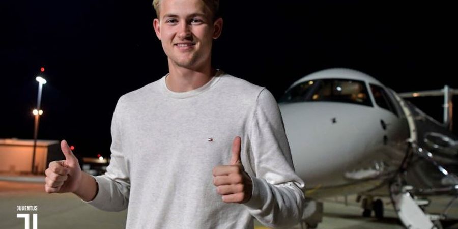 VIDEO - Detik-detik Kedatangan De Ligt ke Turin, Siap Tes Medis