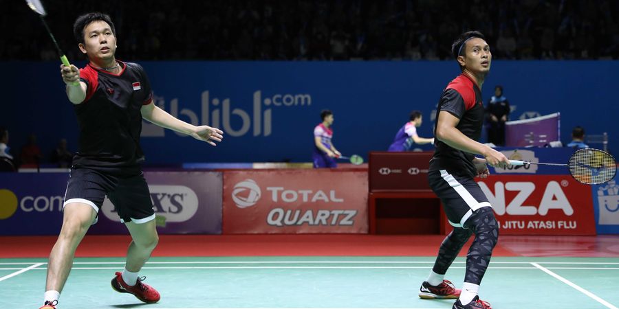 Hasil Japan Open 2019 - Tundukkan Wakil Tuan Rumah, Ahsan/Hendra Juga ke Final