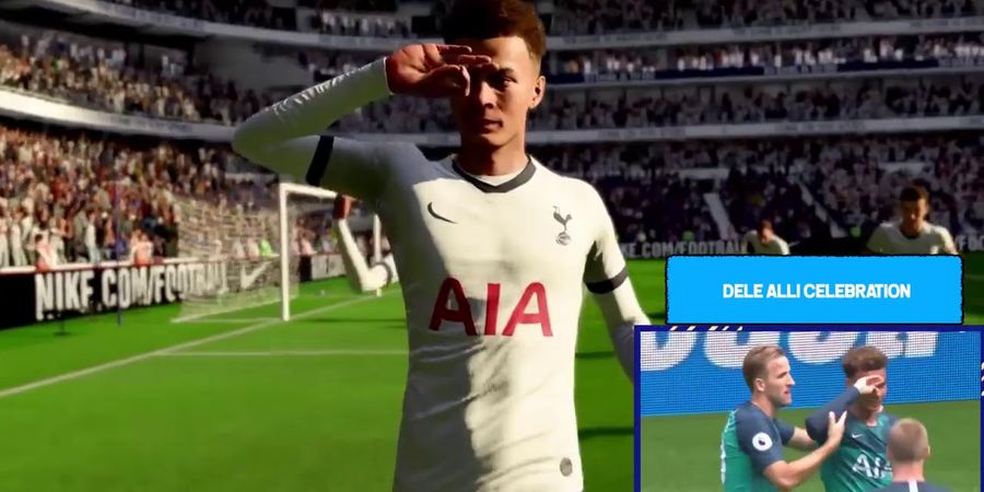 Dele Alli 'Eye Challenge' Muncul di Selebrasi Pemain Terbaru FIFA 20