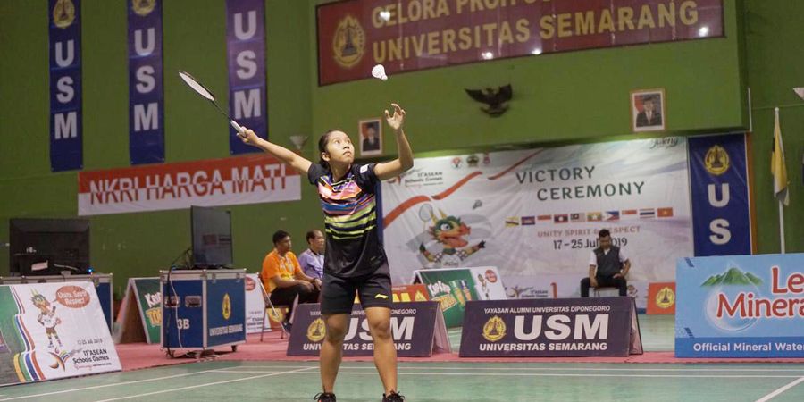 ASEAN Schools Games 2019 - Indonesia Sapu Bersih Emas Bulu Tangkis