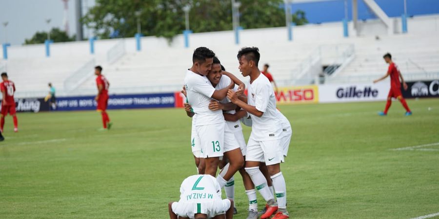 Hasil Piala AFF - Main Gemilang, Timnas U-15 Indonesia Tumbangkan Singapura