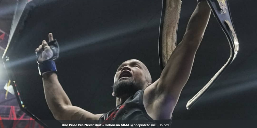 Singa Karo Theodorus Ginting Jadi Juara Nasional Baru One Pride MMA