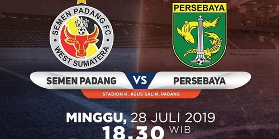 Link Live Streaming Semen Padang Vs Persebaya Surabaya, Pekan ke-11 Liga 1 2019