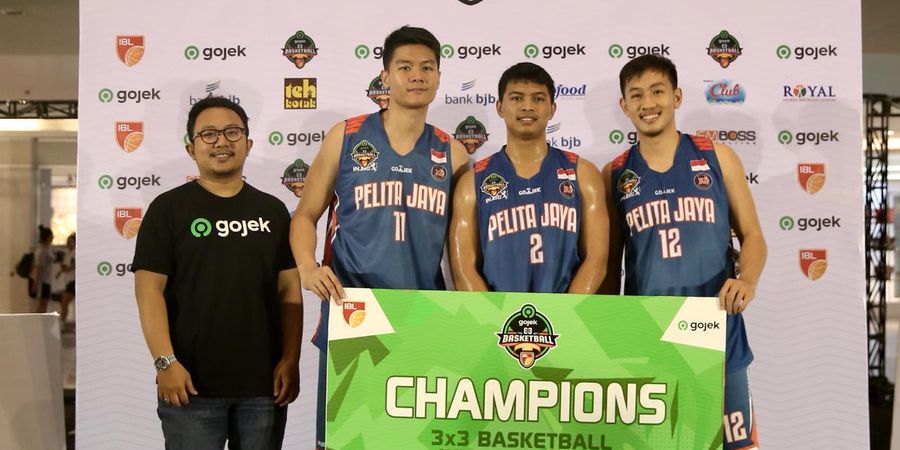 Cuma Bawa 3 Pemain, Pelita Jaya Jadi Kampiun IBL 3x3 Seri Bandung