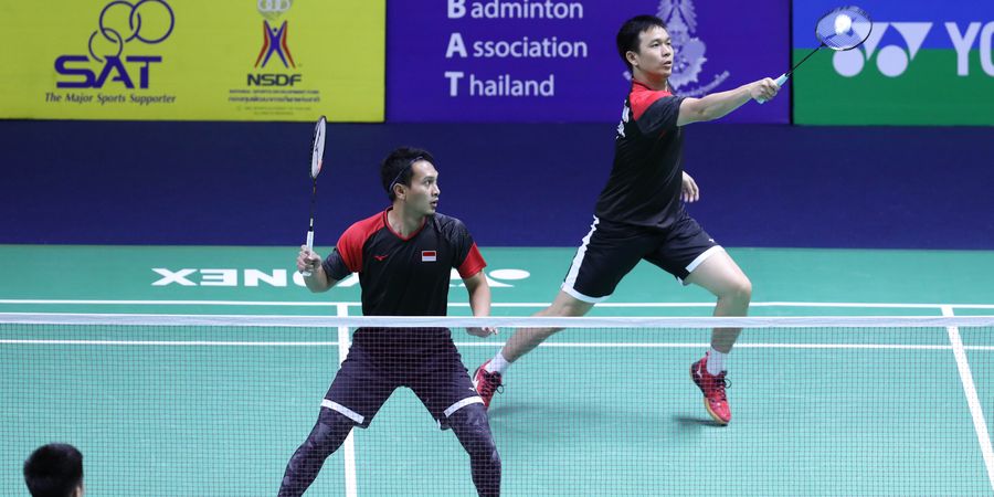 Thailand Open 2019 - Ahsan/Hendra Tersisih karena Faktor Kelelahan