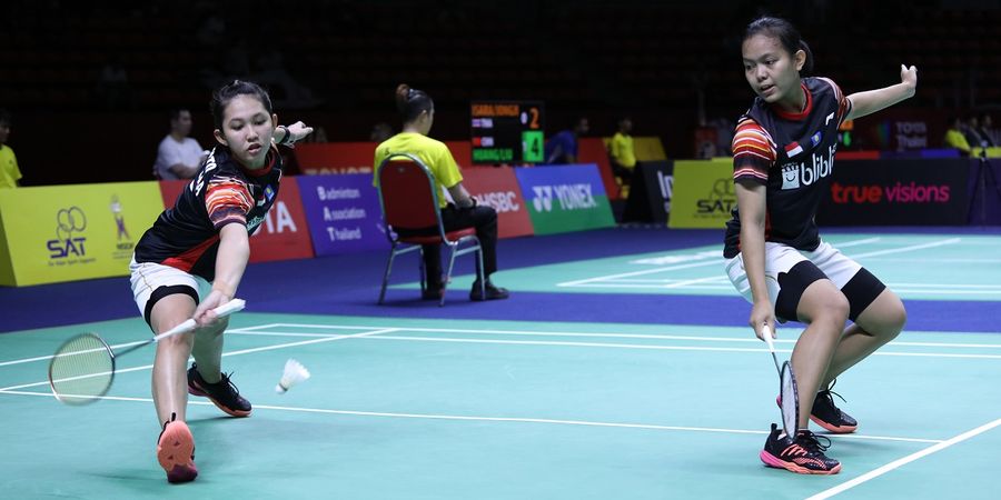 Hasil Chinese Taipei Open 2019 - Fadia/Ribka Juga Terjegal pada Semifinal