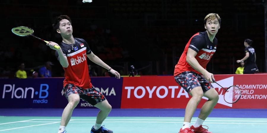 Kejuaraan Dunia 2019, Kevin Sanjaya Tunjukkan Rasa Gemas pada Anak Gading Marten Sehari Sebelum Bertanding