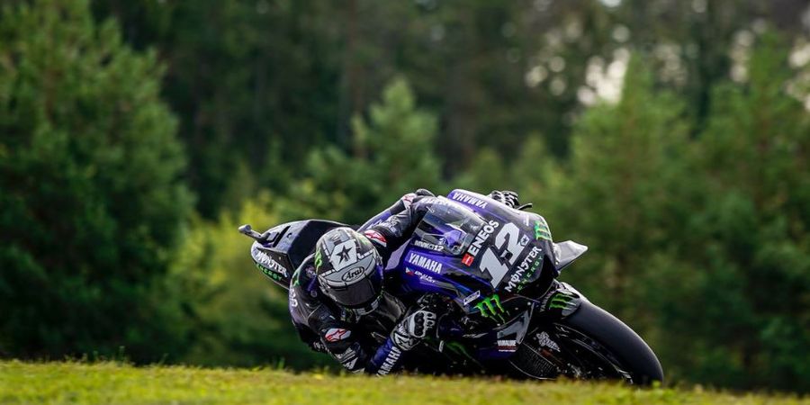 Maverick Vinales Akui Motor Yamaha Kurang Maksimal di Trek Lembab