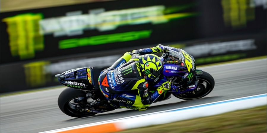 MotoGP Republik Ceska 2019 - Mesin Rusak, Valentino Rossi Bersyukur Masuk Top 10