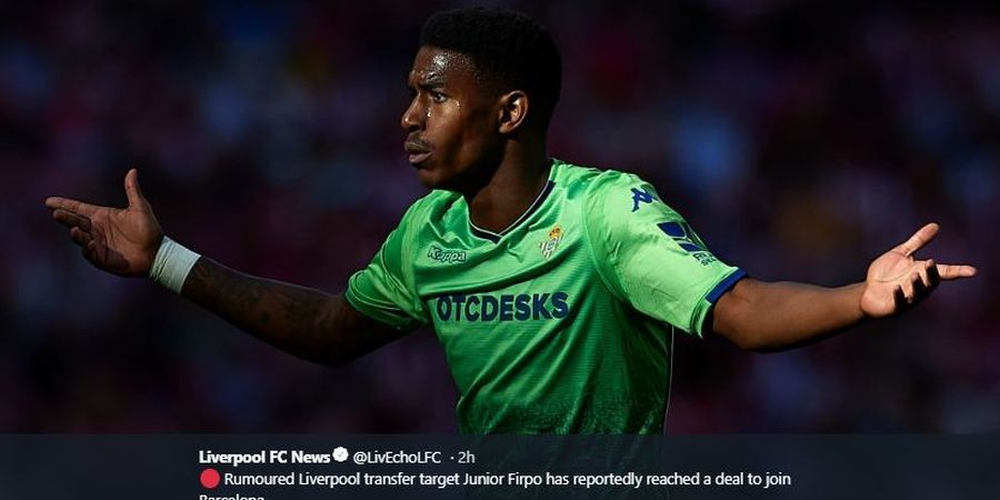 Kalahkan Liverpool, Barcelona Sepakat Tebus Junior Firpo