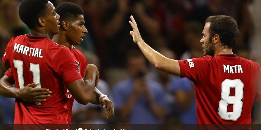 Babak I ICC 2019 - Manchester United Ditahan Imbang 1-1 AC Milan