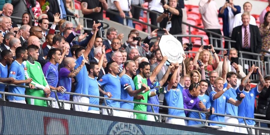 Manchester City Samai Rekor Arsenal Usai Juara Community Shield