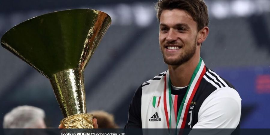 Positif Virus Corona, Bek Juventus Daniele Rugani Melihat Keberuntungan di Baliknya