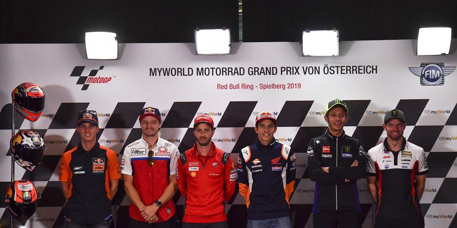 Jadwal MotoGP Austria 2019 dan Klasemen Pembalap , Mulai Pukul 14.55 WIB