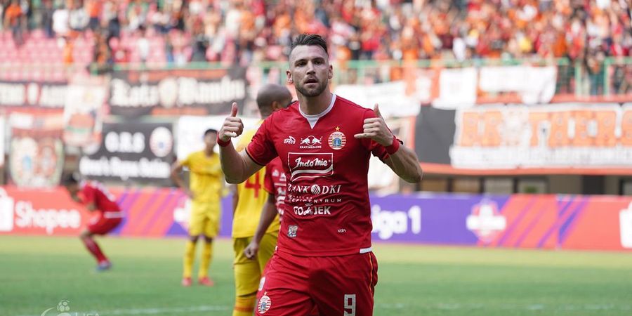 Penalti Marko Simic Buat Persija Sementara Ungguli Madura United