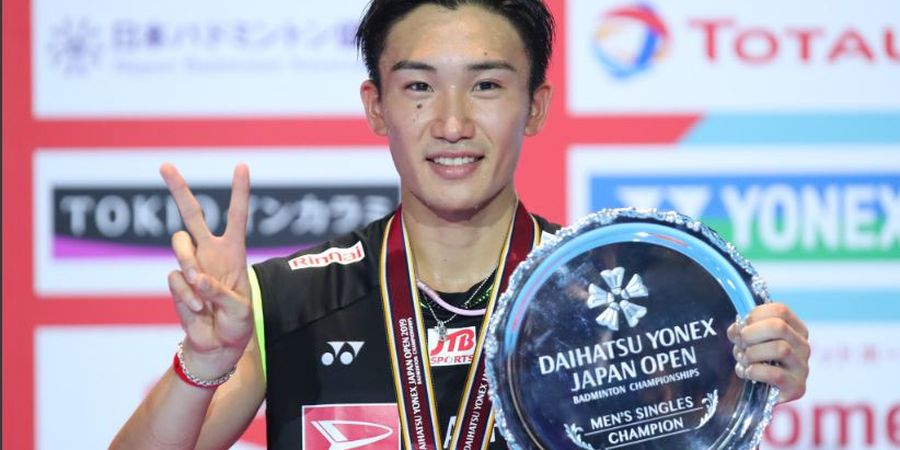 Hasil Korea Open 2019 - Kalahkan Wakil Malaysia, Kento Momota ke Semifinal