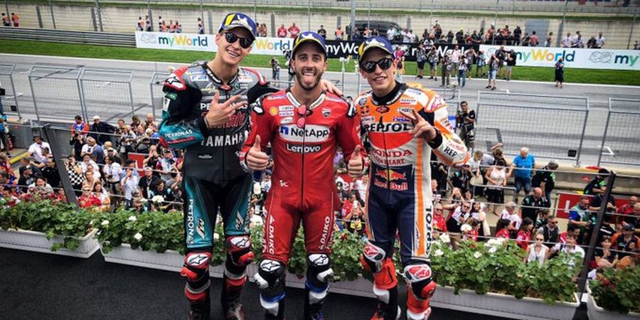 Fabio Quartararo Mengaku Sudah Tidak Sabar Untuk Kembali Naik Podium